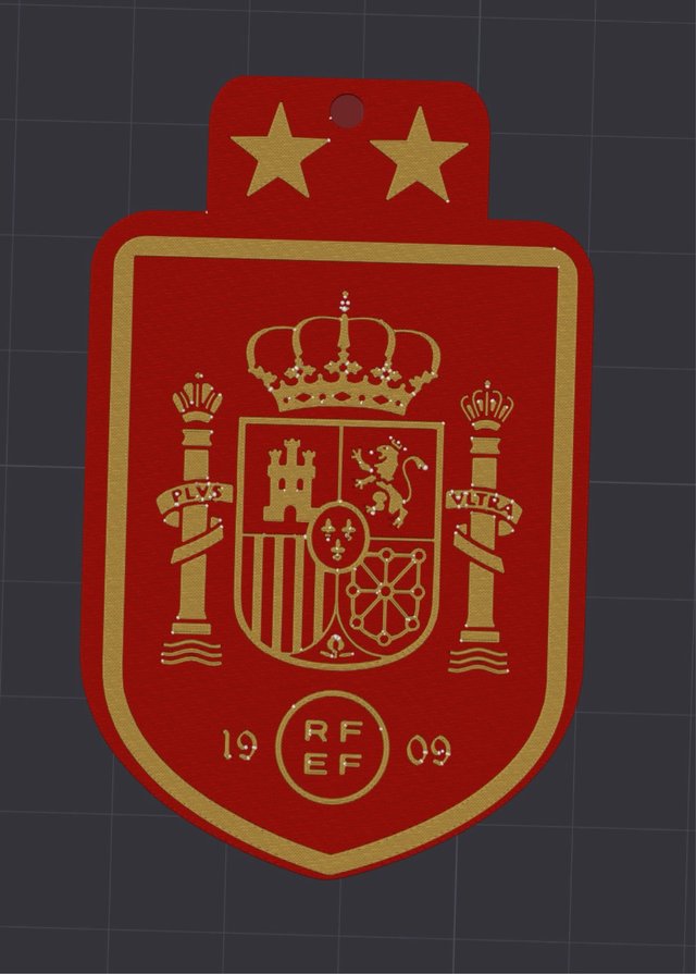 Llavero Selección Española 2 Estrellas