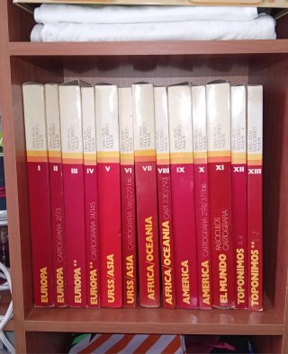 GRAN ATLAS ENCICLOPEDIA AGUILAR COLECCIÓN 13 VOLÚM