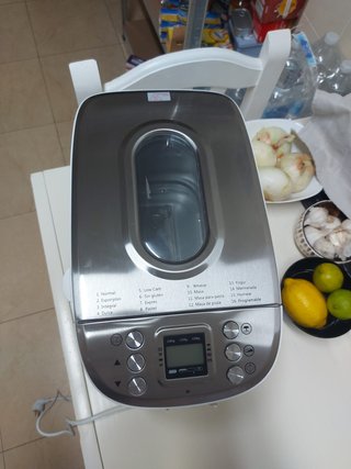 Panificadora Lidl con accesorios