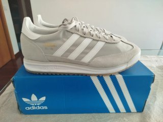 Adidas SL 72 Talla 40 2/3 Gris Blanco