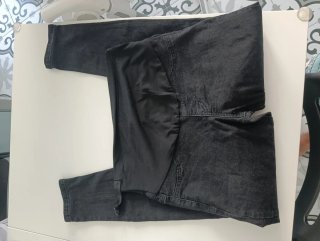 Pantalón vaquero premamá negro