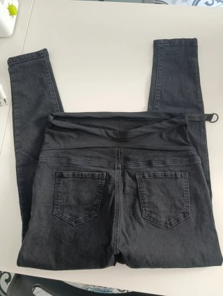 Pantalón vaquero premamá negro
