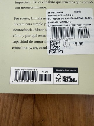 El poder de las palabras