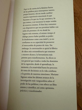 El poder de las palabras