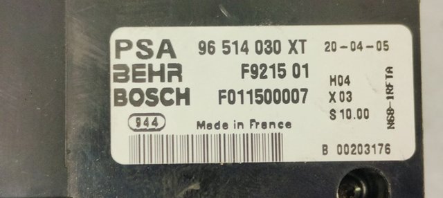 MANDO CLIMATIZADOR CITROEN XSARA PICASSO 2.0 HDi
