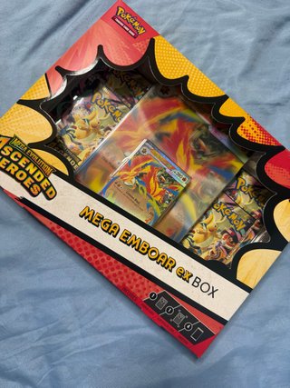 Mega Emboar EX Box Pokémon Ascended Heroes
