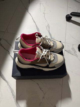 Scarpe Dior Beige e Rosa