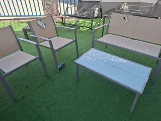 Conjunto Terraza Jardín Nuevo