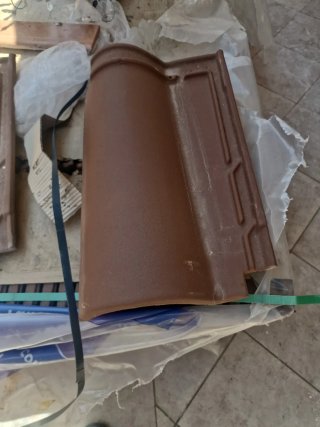 Teja Mixta Mazarron Marrón Chocolate