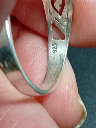 Anillo Plata Ley Ajustable Rubí facetado