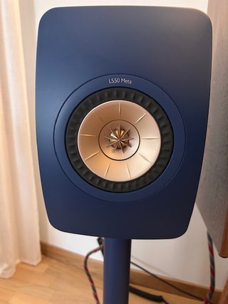 Altavoces KEF LS50 Meta Azul + Soporte S2
