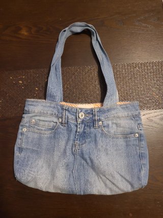 Bolso vaquero hecho a mano