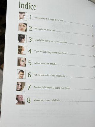 Libro analisis capilar grado medio  peluqueria