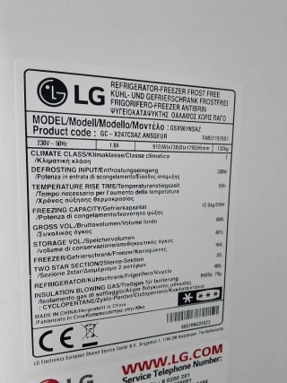 Nevera LG Americana   Door-in-Door Acero Inoxidabl