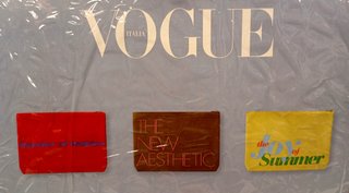 Vogue Italia rivista + POCHETTE