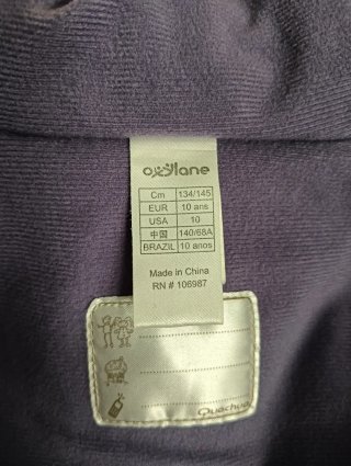 Chaqueta impermeable montaña y nieve infantil