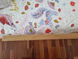 Cama Montessori Madera + Colchon 140cm