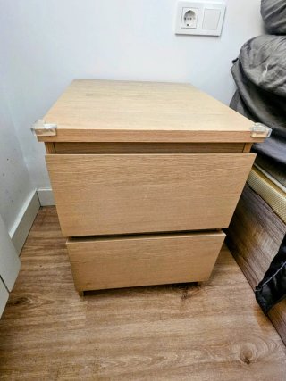 Mesita de Noche Ikea Madera
