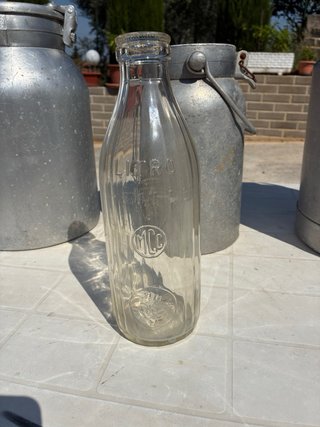 Bidoni latte alluminio vintage