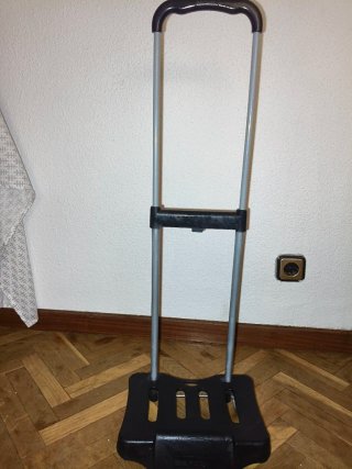 Porta mochila plegable