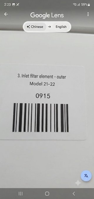 Par de Filtros de Cabina Azuis