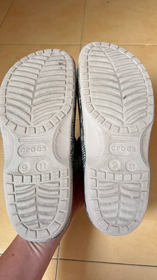 Zuecos Crocs Talla 42 M9 W11 Camuflaje