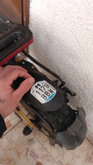 Patinete Eléctrico DGT BBM 1179