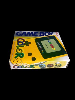 Game Boy Color Yellow - 1999 Nintendo - Bergsala