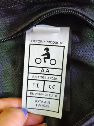 Chaqueta Moto Mujer Oxford