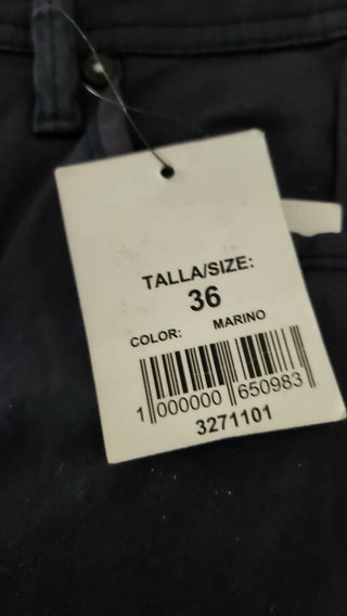 Pantalón corto azul marino