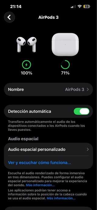 Airpods 3ª Gen. Blancos