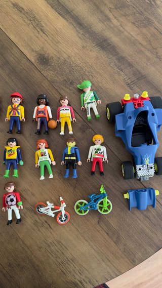 Playmobil Lote 17 Figuras yVehículos