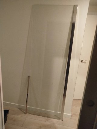 Mampara de ducha fija