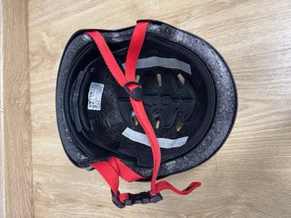 Casco Patinaje Negro Oxelo