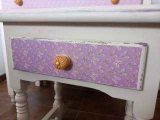 Muebles de dormitorio pintados a mano