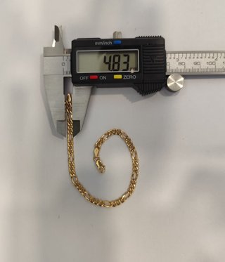 Pulsera Oro 18k Figaro 3,62gr