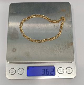 Pulsera Oro 18k Figaro 3,62gr
