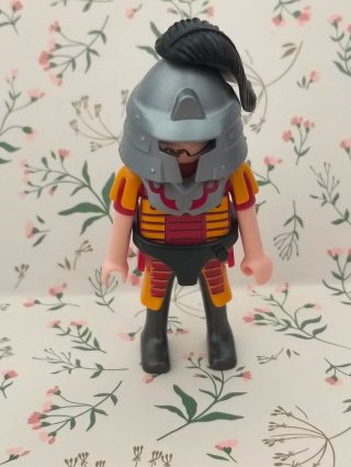 Playmobil Soldado Medieval Casco Pluma