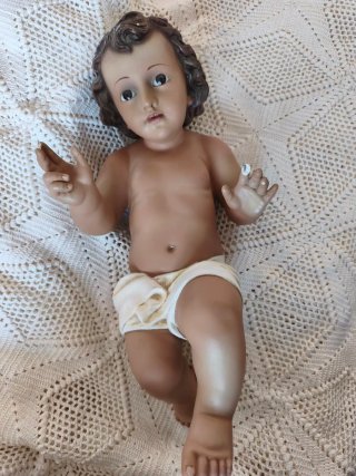 Niño Jesús antiguo grande