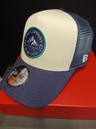 Gorra New Era 9Forty Beige y Azul Talla única