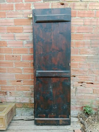 Puerta rustica para armarios empotrado