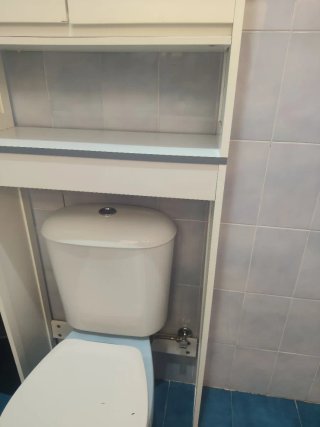 Mueble de baño alto color beige