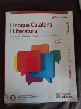 LLENGUA CATALANA I LITERATURA 1 BL (COMUNITAT EX)