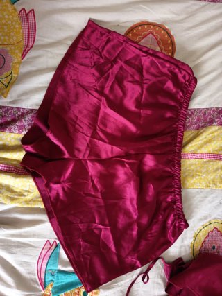 Pijama Satén Rojo