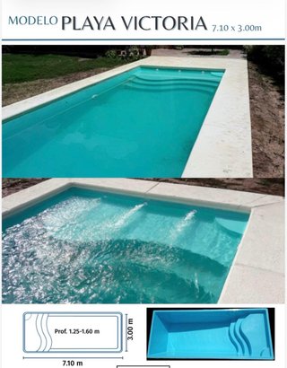 Piscina poliester
