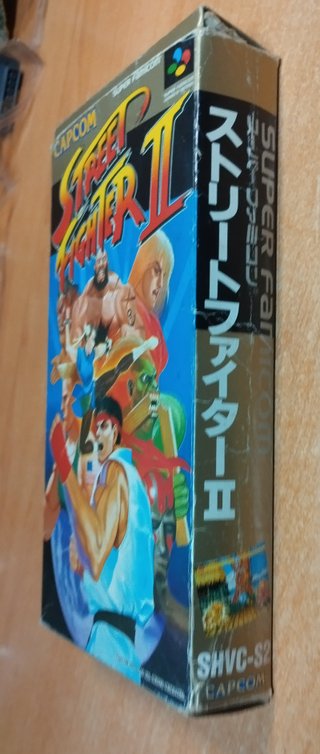 Street Fighter II Super Famicom Japonés