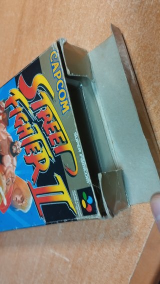Street Fighter II Super Famicom Japonés