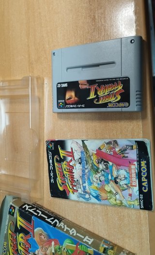 Street Fighter II Super Famicom Japonés