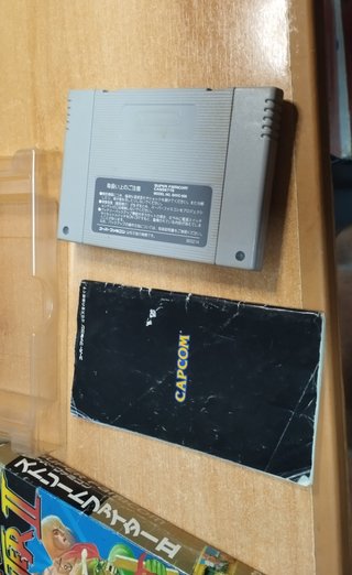 Street Fighter II Super Famicom Japonés