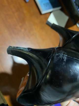 Zapatos tacón bajo Italianos cuero